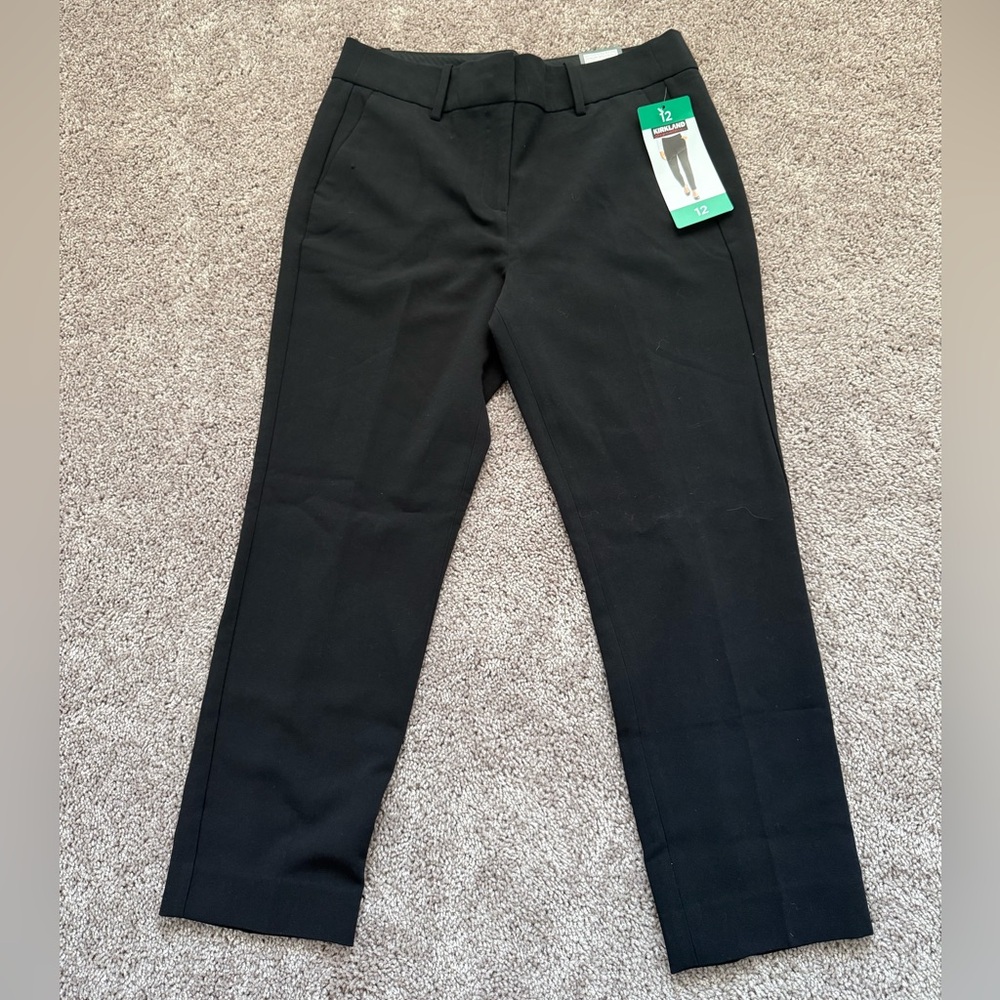 Kirkland Signature Black Dress Pants Classic Fit